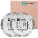 Vonroc - lames diamant 85mm, diamètre d'alésage de 15mm - pour scies compactes, circulaires et plongeantes ... Vonroc - lames diamant 85mm, diamètre d'alésage de 15mm - pour scies compactes, circulaires et plongeantes ...