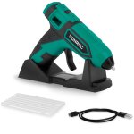 Pistolet � colle sans fil 4v - 1. 5ah - 8 b�tons de colle �7x100mm inclus