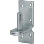 Vormann - gond volet sur support 13x39x103mm acier bleu galvanis�