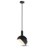 Suspension luminaire pour ampoule e14 noir v - tac vt - 7100