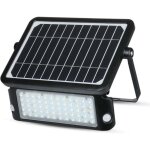 Vtac - v - tac 9869 vt - 787 - 10 projecteur de jardin solaire led 10. 00 w noir