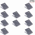 Vtizikl 10 pi�ces pince aimant�e, clips pince en aimant m�tal pinces aimant frigo clips magn�tiques pince ...