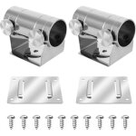 Vtizikl lot de 2 bases de parasol, support de parasol, pince pour parasol, support de parasol en m�tal, ...