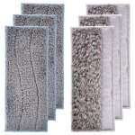 Vtizikl lot de 6 serpill�res lavables pour irobot braava jet m6, comprend 3 lingettes humides et 3 lingettes ...