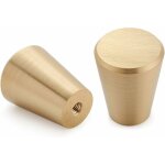 Vtizikl boutons de meuble en laiton bross�, boutons de tiroir de commode en or, pour armoires, placards, ...