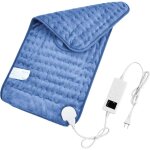 Vtizikl coussin de chauffage �lectrique avec arr�t automatique, technologie de chauffage rapide et protection ...