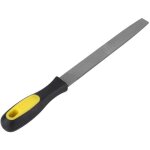 Vtizikl lime plate de 8 pouces, poign�e ergonomique � prise confortable, aff�teur d'outils pour aff�ter ...