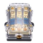 Vtizikl porte - fusible , bloc de distribution de fusibles 24 v 60 a, bo�te � fusibles pour circuit audio ...