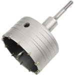 Vtizikl scie cloche � b�ton avec adaptateur sds plus 110 mm, pour brique, b�ton, ciment, pierre (adaptateur ...