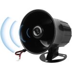 Vtizikl sir�ne d'alarme 120 db cc 12 v avec haut - parleur et avertisseur sonore filaire pour une utilisation ...