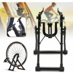 Vtizikl support de roue de v�lo, centreur de roue de v�lo robuste en alliage d'aluminium stand de r�paration ...