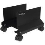 Vultech cp - 01 support pour unit centrale support cpu de chariot noir