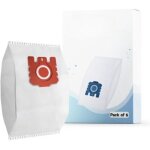 Vurahome - lot de 6 sacs aspirateur 3d efficiency, compatible avec miele fjm / gn, classique c1, complet ...