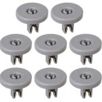 Vurahome - lot de 8 roulettes pour panier inf�rieur de lave - vaisselle