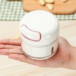Vurahome - hachoir � l'ail handheld mini, hachoir et d�chiqueteur manuels. broyeur d'ail tr�s �conomique. ...