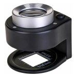 30x loupe illuminée, 6 lumières bureau loupe en métal portable Échelle pliante Échelle boucle pour textile ... 30x loupe illuminée, 6 lumières bureau loupe en métal portable Échelle pliante Échelle boucle pour textile ...