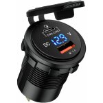 Chargeur voiture accessoire voiture type c prise usb de voiture prise de courant chargeur rapide usb ...