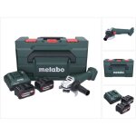 Metabo - w 18 7 - 125 meuleuse d'angle sans fil 18 v 125 mm + 2x batterie 4, 0 ah + chargeur + x ( 602371510 ...