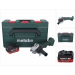 Metabo w 18 l bl 9 - 125 meuleuse d'angle sans fil 18 v 125 mm brushless + 1x batterie 5, 5 ah + metabox ... Metabo w 18 l bl 9 - 125 meuleuse d'angle sans fil 18 v 125 mm brushless + 1x batterie 5, 5 ah + metabox ...