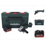 Metabo - w 18 l bl 9 - 125 meuleuse d'angle sans fil 18 v 125 mm brushless + 1x batterie 8, 0 ah + x ...
