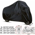 Housse de moto rsistante  l'hiver, bche de moto 210d housses de protection en tissu pais, 2xl - fei ...