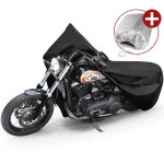 Walser - garage à motos chopper taille l pvc - 250 x 100 x 130 cm noir Walser - garage à motos chopper taille l pvc - 250 x 100 x 130 cm noir