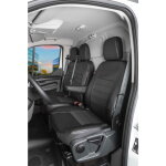 Walser - premium housse de sige pour renault trafic sige simple et banquette double  l'avant rabattable ...