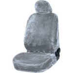 Walser - housse de siège teddy en fausse fourrure teddy vegan argent Walser - housse de siège teddy en fausse fourrure teddy vegan argent