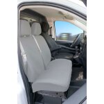 Walser - housse de siège transporter en tissu pour mercedes vito 447, siège simple avec accoudoir à l'intérieu ... Walser - housse de siège transporter en tissu pour mercedes vito 447, siège simple avec accoudoir à l'intérieu ...