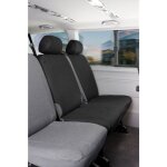 Walser - housse de si�ge transporter en tissu pour vw t6, double banquette arri�re