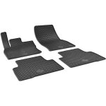 Walser - tapis en caoutchouc dirtguard pour vw touran (5t1) 05 / 2015 - auj. , vw tiguan (ad1) 01 / 2016 ...