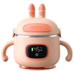 Warmy food on the go chauffe nourriture pour b�b� portable, batterie rechargeable, c�ble, couverts et ...
