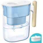 Waterdrop chubby cruche de filtre  eau avec filtre 1  90 jours, 3. 5 l, rduit le fluorure, le chlore ...