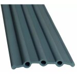 Wattelez - joint de protection anti pince - doigt avec 2 rail + 8 vis l. 70mm l. 2050mm gris - 606059g ...