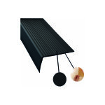Wattelez - nez de marche souple adhésif - 45 x 75 mm - longueur 3 m Wattelez - nez de marche souple adhésif - 45 x 75 mm - longueur 3 m