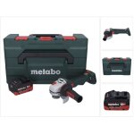 Metabo wb 18 lt bl 11 - 125 quick meuleuse d'angle sans fil 18 v 125 mm brushless + 1x batterie 5, 5 ... Metabo wb 18 lt bl 11 - 125 quick meuleuse d'angle sans fil 18 v 125 mm brushless + 1x batterie 5, 5 ...