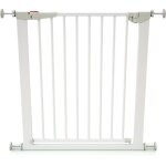 Webaby - barrire de scurit bb en acier blanc mobi