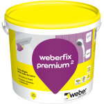 Weber saint gobain - colle pour carrelage 17kg, blanc, en p�te pour murs int�rieur et ext�rieur pr�te ...