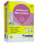 Weber saint gobain - mortier - colle pour carrelage (c2 si g) weber. col flex confort - sac de 15 kg ...