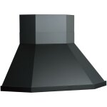 Webmarketpoint - hotte aspirante urban corner en inox bruni 105x105 cm