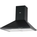 Webmarketpoint - hotte pyramide 60 cm eolo 60 noir samet