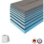 Lot 3 panneaux de construction wedi 250 x 60 x 2 cm + bande