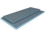 Pack 2 panneaux de construction wedi 250 x 60 x 10 cm