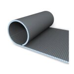 Wedi - panneaux de construction construct, formes rondes transveral 250 x 60 x 3 cm