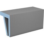 Wedi ? banc de douche � carreler 90 cm ? noyau bleu xps 100 % �tanche ? installation rapide et facile ...