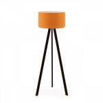 Wellhome lampadaire con 100% pvc couleur orang
