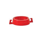 Chaine support rouge pour, clipser sur cone de signalisation