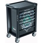 Wera - servante d'atelier 9700 tool rebel l785xp709xh1020mm 1 000 kg 7 tiroirs 78 pcs.