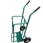 Werka pro - chariot diable pour b�ches avec roues gonflables