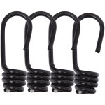 Crochets acier plastifi� lot de 4pcs pour tendeur 10 � 12 mm